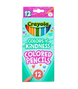 CRAYOLA PENCILS  COLORED 12 PKT COK