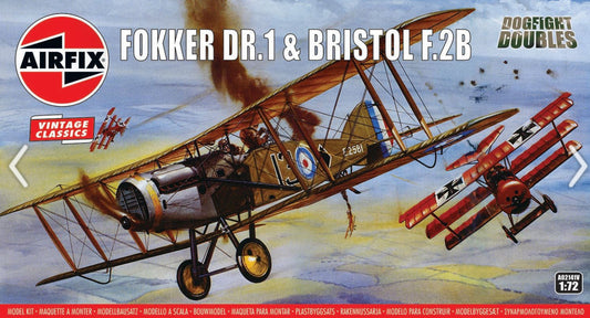 Airfix 1:72 Fokker Dr.1 & Bristol F.28