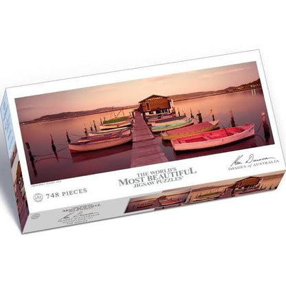 PUZZLE 748PC KEN DUNCAN SHEATHER'S WHARF