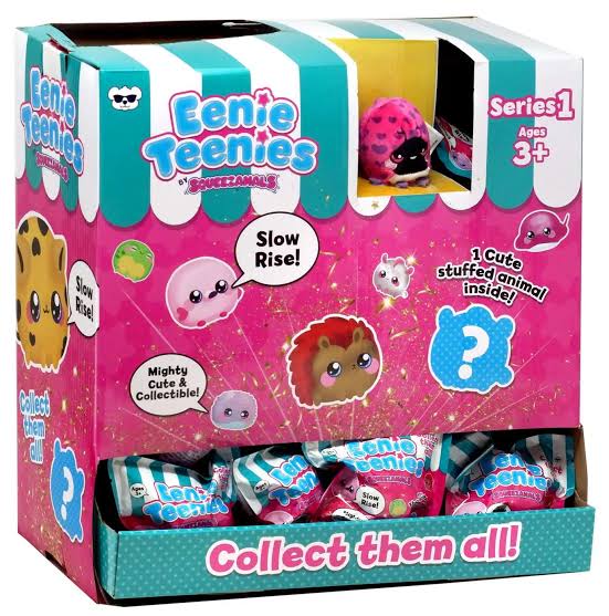 Plush Squeezamals Eenie Teenies