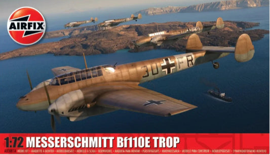 Airfix 1:72 Messerschmitt Bf110E Trop