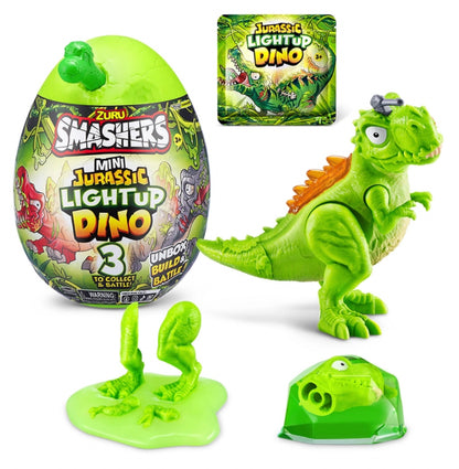 SMASHERS MINI JURASSIC LIGHT UP EGG