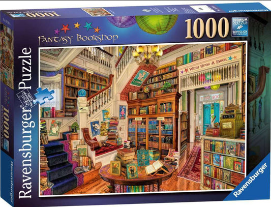 Puzzle 1000Pc Fantasy Bookshop