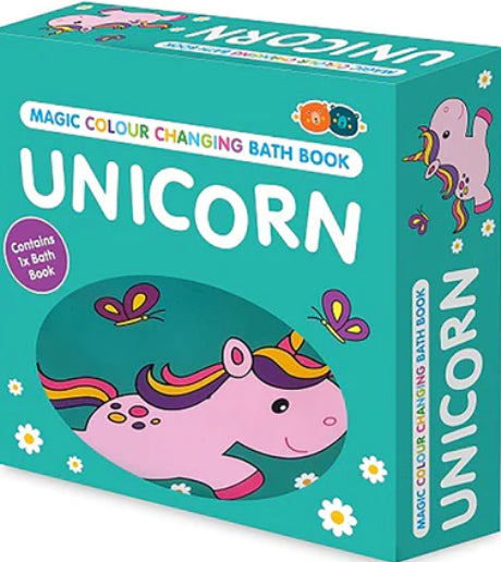 Bath Time Magic Color Book Unicorn