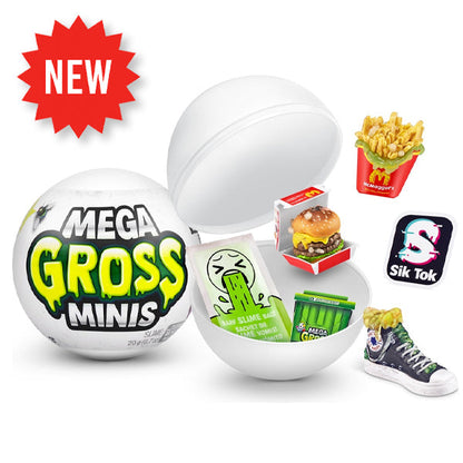 5 SURPRISE MEGA GROSS MINIS AST