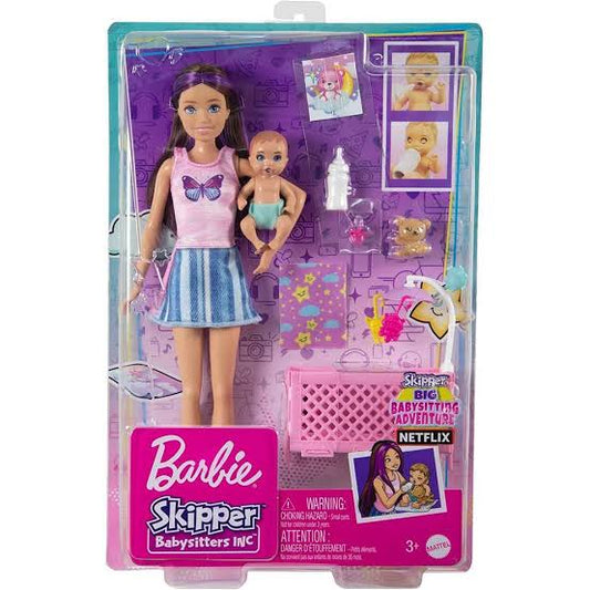 Brb Skipper Babysitter Playset Ast