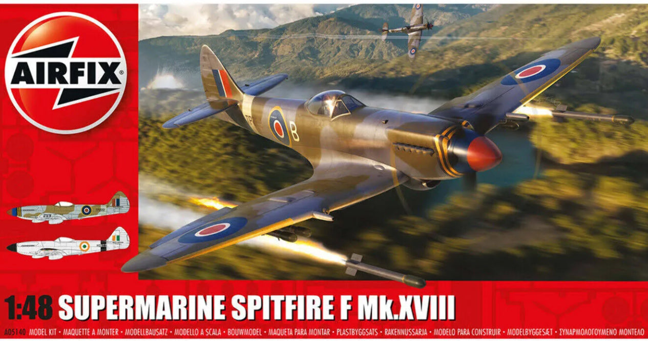 AIRFIX 1:48 SUPERMARINE SPITFIRE MKXVIII