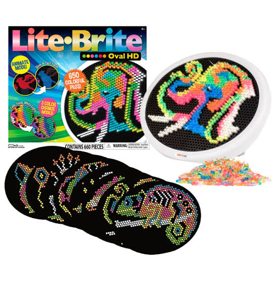 LITE-BRITE OVAL HD