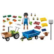 Playmobil 71249 Tractor With Trailer