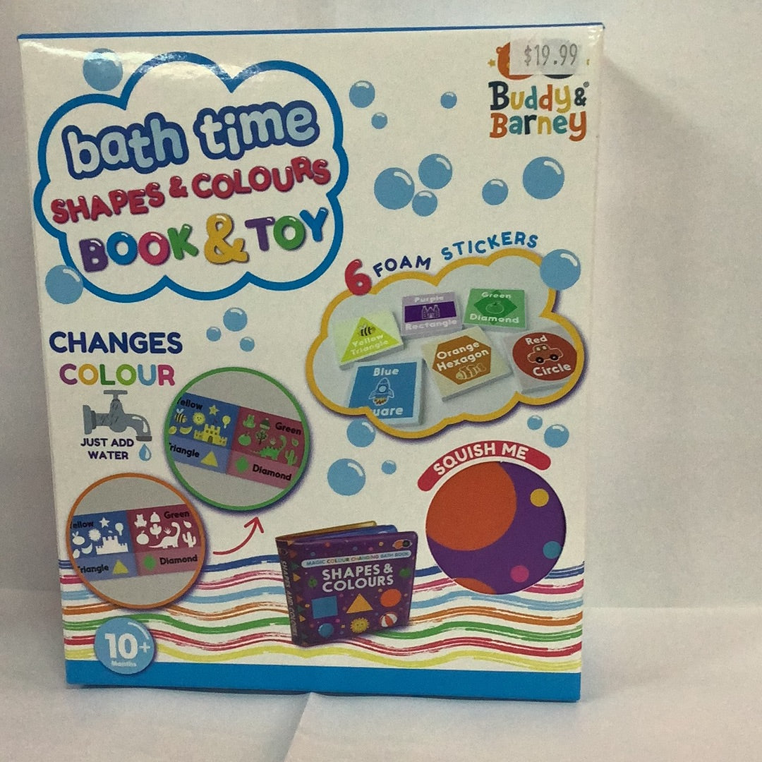 Bath Time Magic Color Sticker Shape/Col