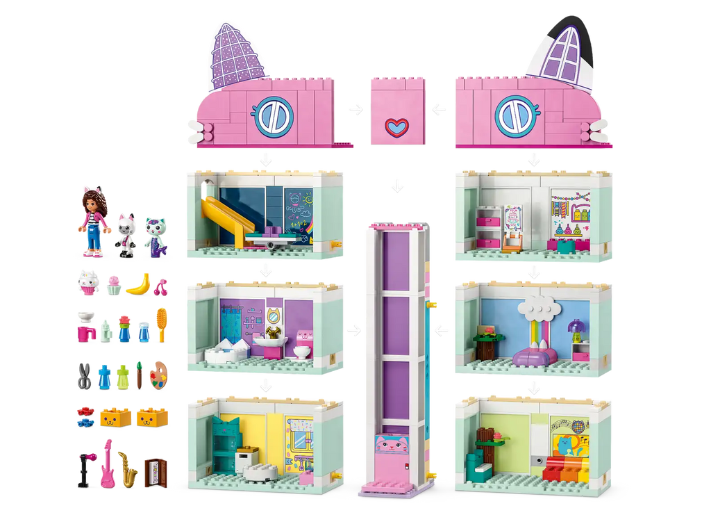 LEGO 10788 GABBY'S DOLLHOUSE