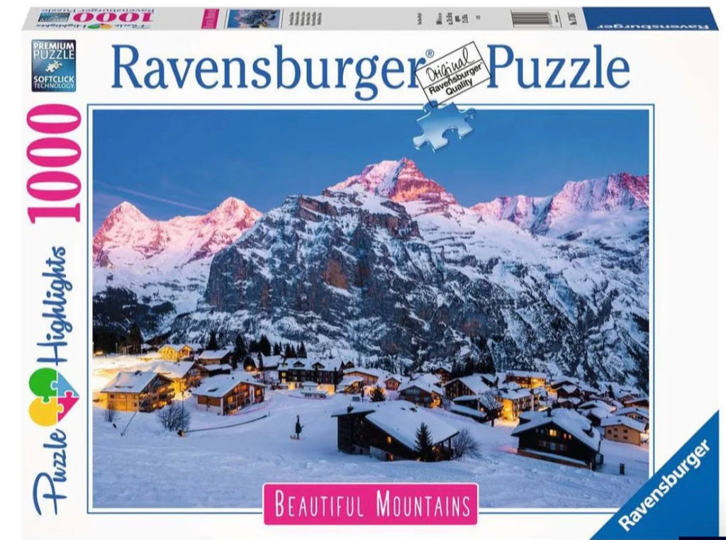 PUZZLE 1000PC BERNESE OBERLAND MURREN