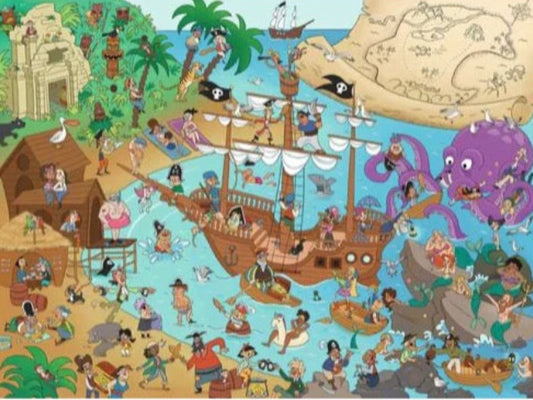 PUZZLE 150PC PIRATE ISLAND
