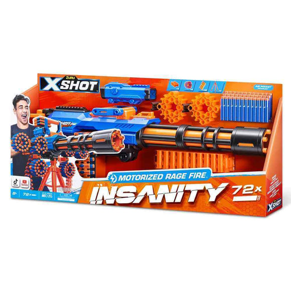 ZURU XSHOT INSANITY MOTORIZED RAGE FIRE