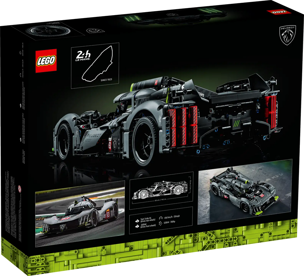 LEGO 42156 TECHNIC PEUGEOT HYPERCAR