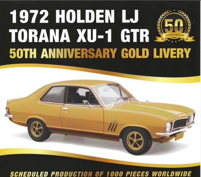 1:18 1972 TORANA LJ XU-1 GTR 50TH ANNI