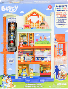 BLUEY S9 HAMMERBARN SHOPPING SET