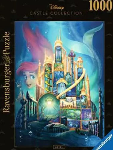 Puzzle 1000 Pc Disney Castle Ariel