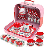 BOUTIQUE TEA SET RED GARDEN