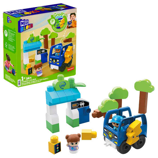 MEGA BLOKS CHARGE & GO BUS