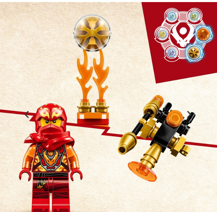 Lego 71777 Ninjago Kai Dragon Spin Flip