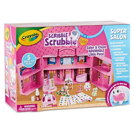 CRAYOLA SCRIBBLE SCRUBBIE PET SUPER SALO