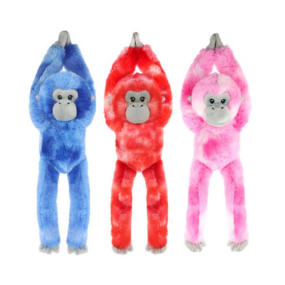 PLUSH KEELECO MONKEYS COLOURED AST