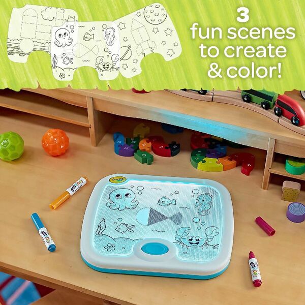 CRAYOLA LIGHT UP ACTIVITY BOARD