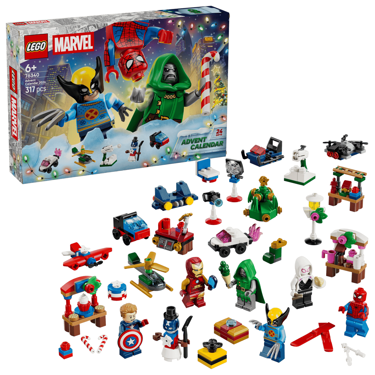 LEGO 76340 MARVEL 2026 ADVENT CALENDAR