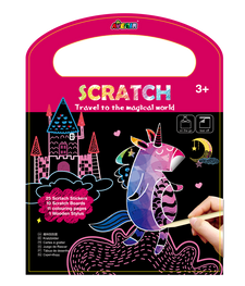 AVENIR SCRATCH BOOK TRAVEL MAGICAL WORLD