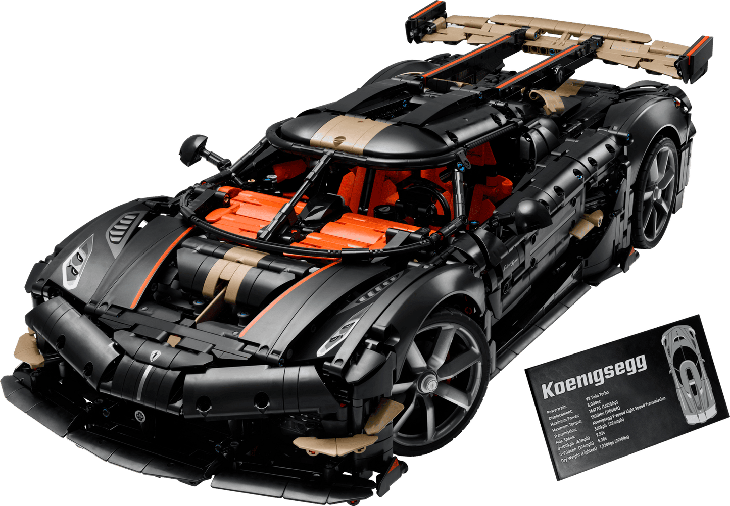 LEGO 42232 TECHNIC KOENIGSEGG MEGACAR