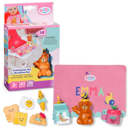 BABY BORN BREAKFAST SET