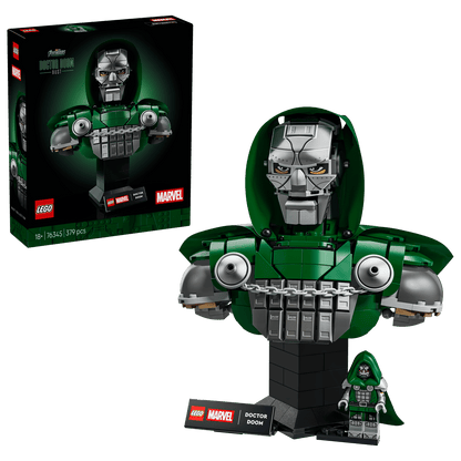 LEGO 76345 MARVEL DOCTOR DOOM BUST