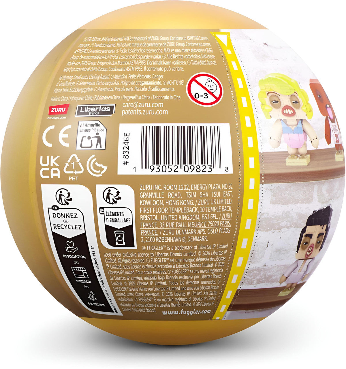 ZURU MAX PREM FUGGLER STARS CHUNKY MCDUN