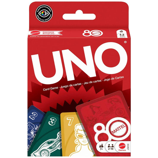 CARD GAME UNO 80TH ANNIVERSARY