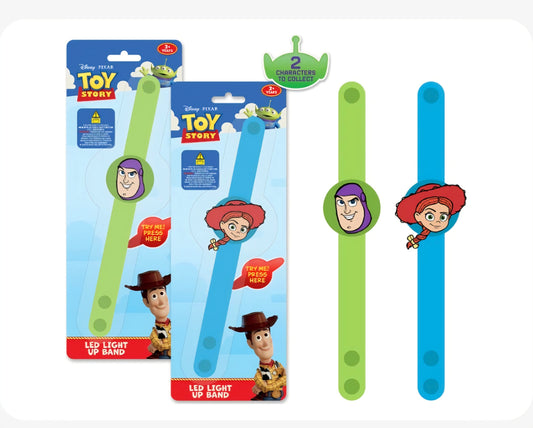 TOY STORY LED LIGHT UP BANDS AST