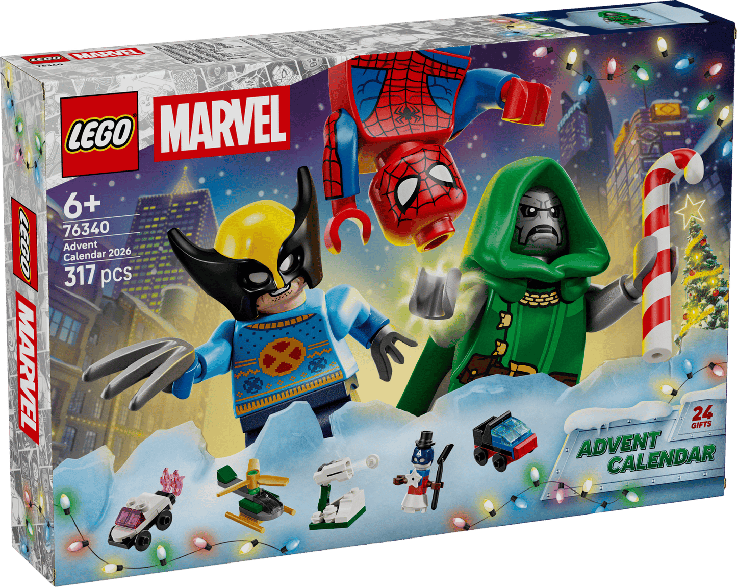LEGO 76340 MARVEL 2026 ADVENT CALENDAR