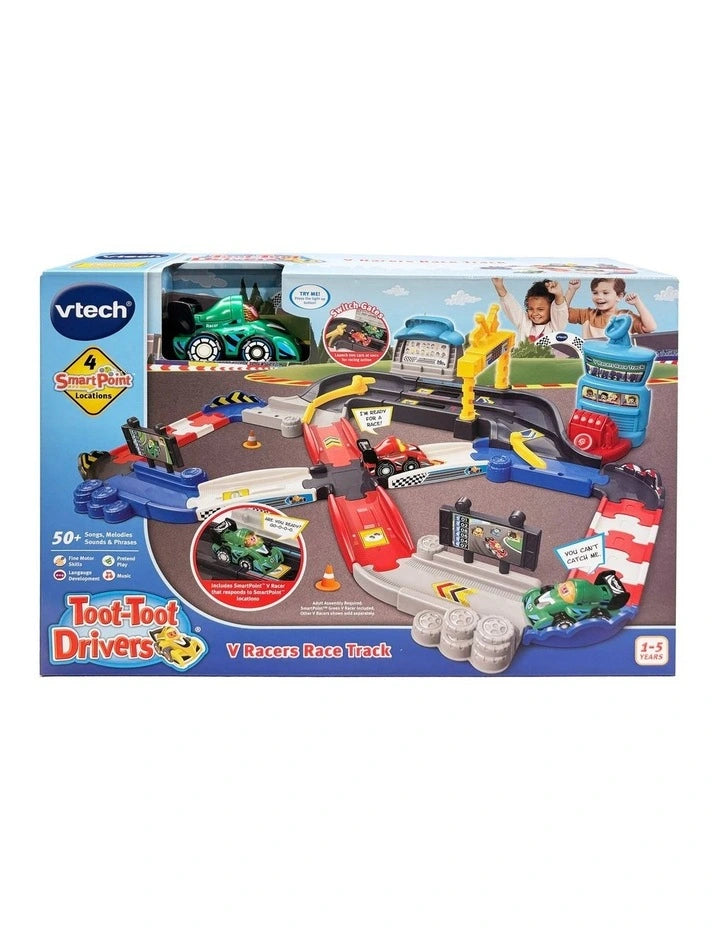 VTECH TOOT TOOT DRIVERS V RACERS TRACK