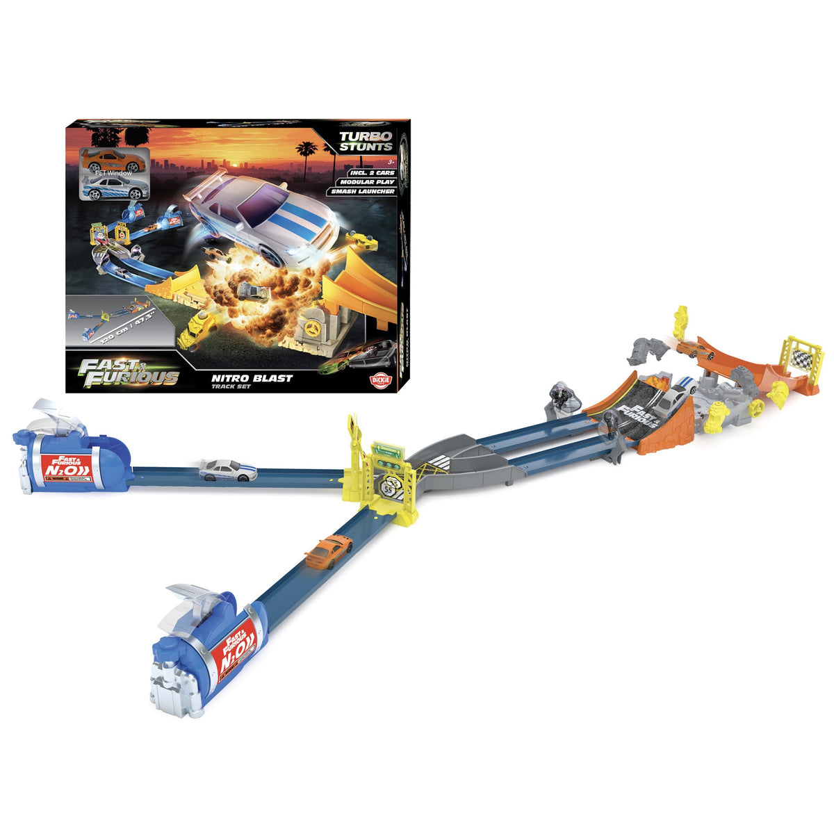 FAST & FURIOUS NITRO BLAST PLAYSET