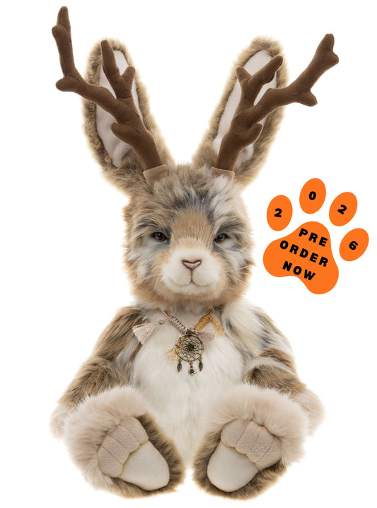 CHARLIE SIGNATURE BEAR JACKALOPE