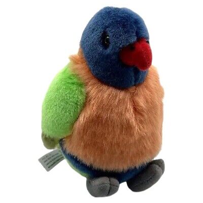 PLUSH RAINBOW LORIKEET WILD REPUBLIC