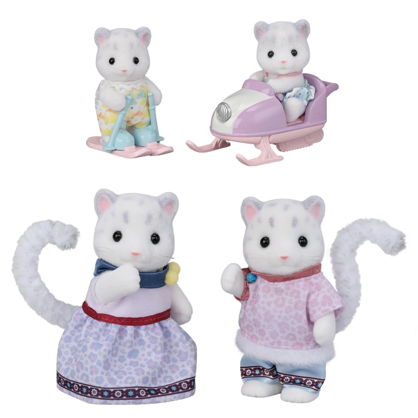 SYL/F SNOW LEOPARD FAMILY
