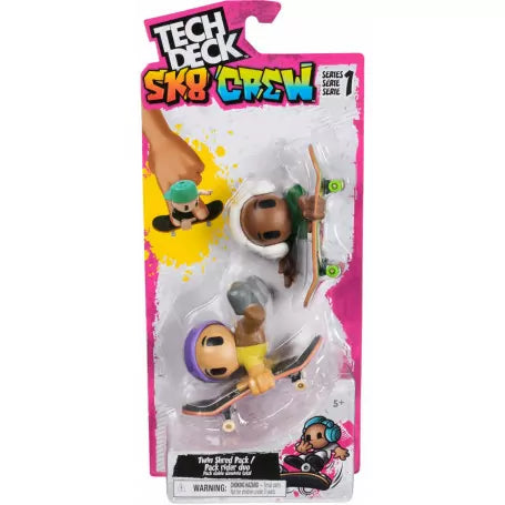 TECH DECK ACS 96MM SK8 CREW MULTIPACK