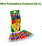 CRAYOLA CRAYONS TWISTABLE MINI 24