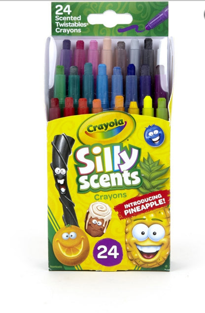 CRAYOLA CRAYONS TWISTABLE MINI 24