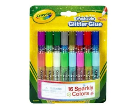 Crayola 16Ct Pip Squeaks Glitter Glue