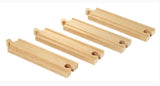 BRIO TRACKS MEDIUM STRAIGHT 4PCS