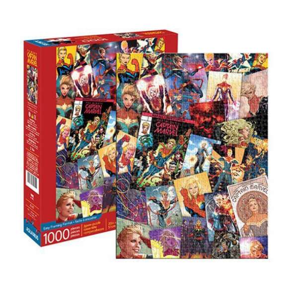 PUZZLE 1000PC CAPTAIN MARVEL COLLAGE