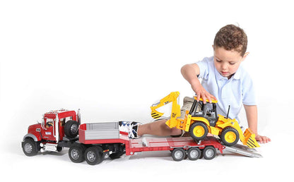 BRUDER 1:16 MACK GRANITE LOADER W/BHOE