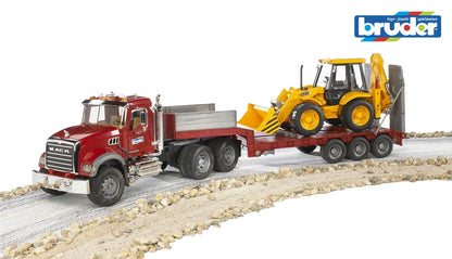 BRUDER 1:16 MACK GRANITE LOADER W/BHOE